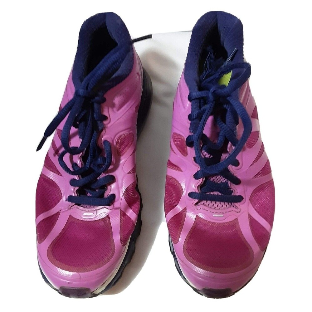 Nike 488124-501 Air Max 2012 Youth Kids Purple Pink Athletic Running Shoes 4.5Y